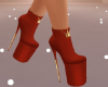 red vip shoes
