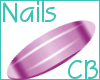 *CB Purple Strip Nails