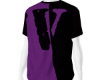 Purple Black Shirt