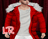 Xmas Red Fur Coat