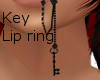 Skeleton Key lip ring