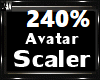 240% Avatar Scaler