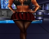 [KR] Red PlaidSkirt