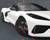 金 White Sport Car