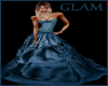 Iced Satin Evening gown