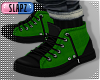 !!S Black Green 2 Shoes