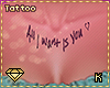 ○ All I want is u Tat'