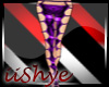 Purple Web Pants