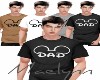 BLACK Dad Dsny Shirt