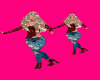 9P Dance Kicks Head Tilt