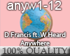 Francis&Heard - Anywhere
