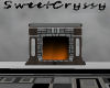 Black Contemp Fireplace