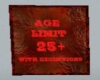 High's Red Age Sign