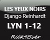 LES YEUX NOIRS