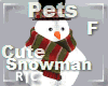 R|C SnowMan Xmas Pets F