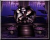 purple vamp chair