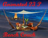 ANIMATED 23P BEACH COUCH