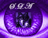 dark purple wolf eyes
