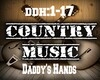 DADDY'S HANDS(COUNTRY)