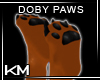 +KM+ Doberman 2 Paws