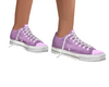 LS-cute sneaker lavendar
