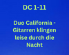 Duo California - Gitarre