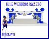  WEDDING BLUE GAZEBO