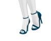 Heels Blue Glitter