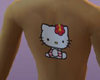 fun hello kitty tattoo