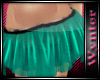[W]ID Fiesty Skirt Teal