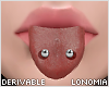 Pierced Tongue 2 F