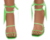 Bella Green Heels