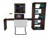 COMPUTER Desk/Bookcase
