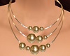Golden Pearls Necklace