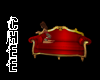 *Chee: Red Gold Couch