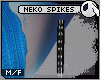 ~DC) Neko Spike Earings