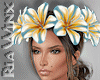 Lei Crown Blue