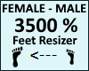 Feet Scaler 3500%