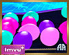 Animated Neon balloons