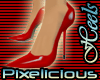 PIX HI-Heels Pumps Red