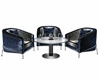 Club Seat trio blue