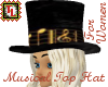 Musical Top Hat women