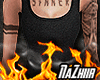 [S] x GxL Blk Tank Top