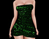Sexy Green Sequin Dress