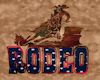 'Rodeo Barrel Racer Sign