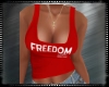 Red Freedom ` Faith Tank