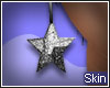 Skin| 3D Silver Star Ear