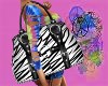 Hippie Zebra Bag