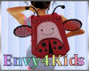 Kids Ladybug Backpack