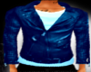 BLue*Leather*Jacket